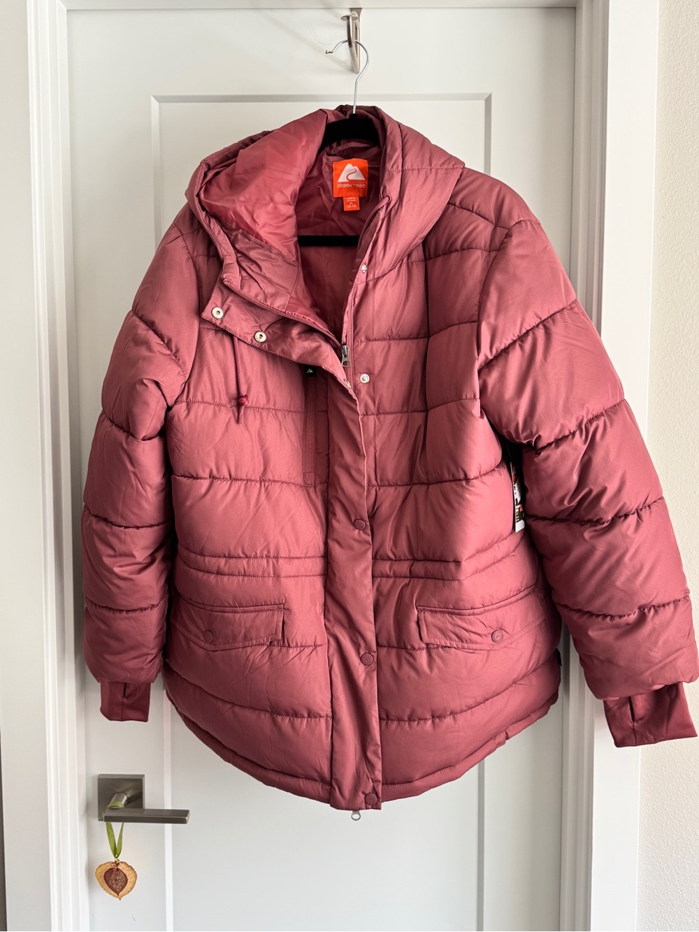 NWT Quilted Hooded Puffer Jacket 16/18